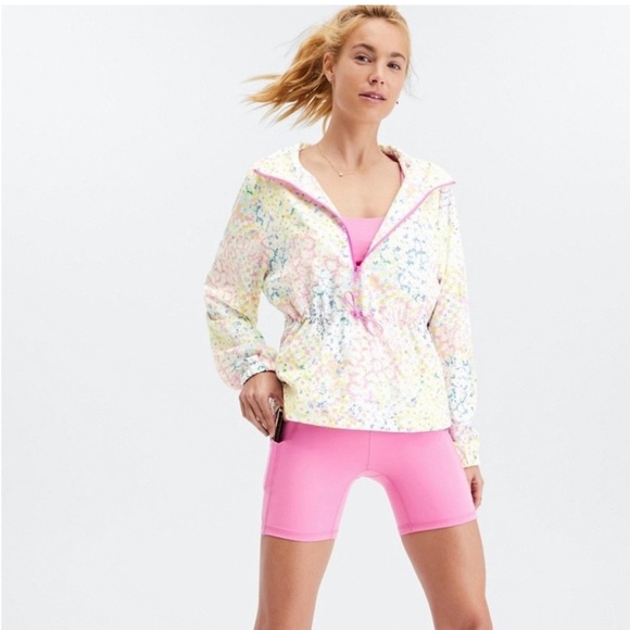 Fabletics - Rosa Woven Jacket size M- Patchwork Daisy - Picture 3 of 9